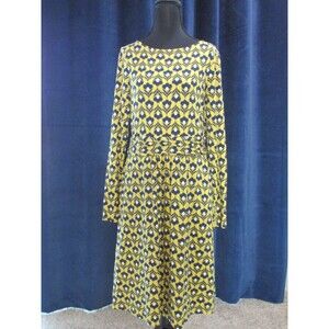 Boden dress Yellow with blue Flowers Women's SZ US 8R Used